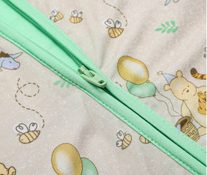 Slumberly Hundred Acre Party Convertible Baby Footie