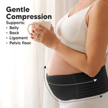 Load image into Gallery viewer, Maternity Support Belt - Black