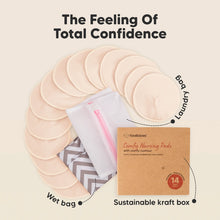 Load image into Gallery viewer, Comfy Organic Nursing Pads - 8 Pack
