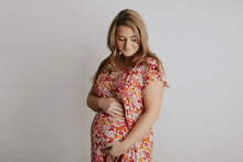 Load image into Gallery viewer, Mama Labor Delivery Maternity & Nursing Gown - Wild Child