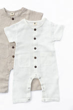 Load image into Gallery viewer, Linen  Baby Jumpsuit
