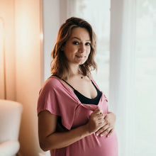 Load image into Gallery viewer, Mama Labor Delivery Maternity & Nursing Gown - Floral