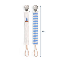 Load image into Gallery viewer, Itzy Clip Fabric Pacifier Strap