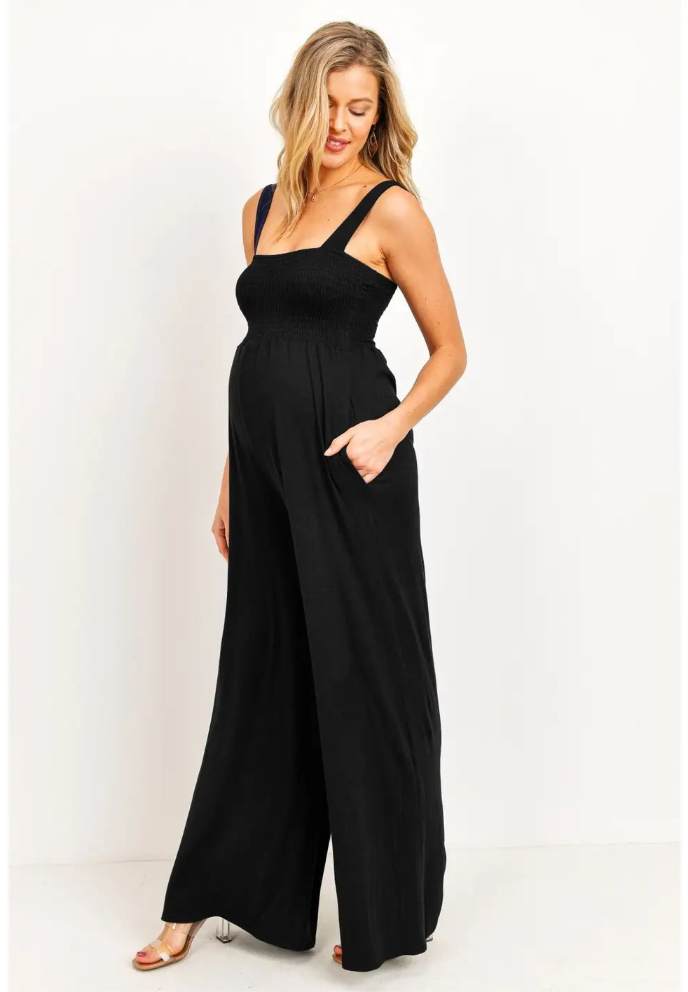 Poppy Maternity Jumpsuit