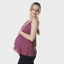 Load image into Gallery viewer, Bravado Nursing &amp; Maternity Tank -Berry