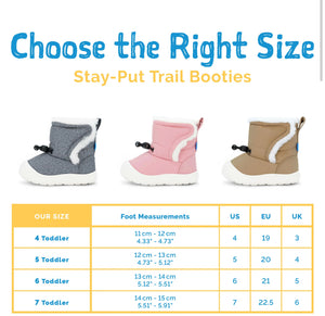 Preorder Jan & Jul Stay Put Trail Booties