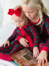 Load image into Gallery viewer, Holiday Bamboo Baby Footies