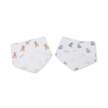 Load image into Gallery viewer, Lulujo Muslin Bandana Bibs - Various Prints