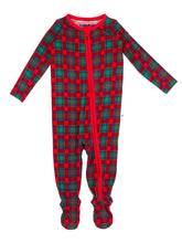 Load image into Gallery viewer, Holiday Bamboo Baby Footies