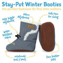 Load image into Gallery viewer, Preorder Jan &amp; Jul Stay Put Winter Booties