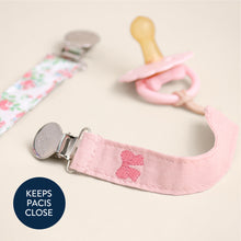 Load image into Gallery viewer, Itzy Clip Fabric Pacifier Strap