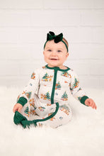 Load image into Gallery viewer, Slumberly Baby Bamboo Footie - Holiday
