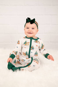 Slumberly Baby Bamboo Footie - Holiday