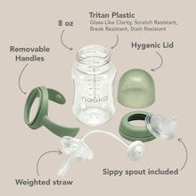 Load image into Gallery viewer, noüka Transitional Sippy/Weighted Straw Cup 8Oz
