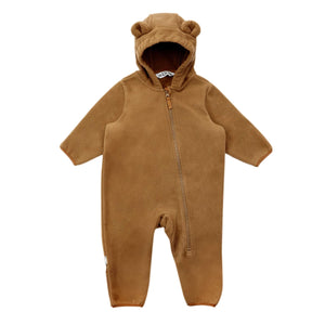 Jan & Jul Fleece Suit - Brown Bear