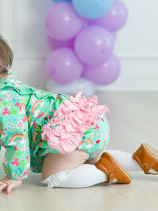 Lucky Day Bubble Baby Romper