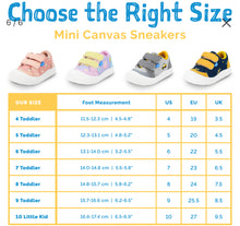 Load image into Gallery viewer, Preorder Jan and Jul Mini Toddler Canvas Sneakers