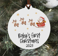 Load image into Gallery viewer, First Christmas Ornament - Various Styles