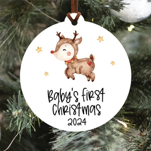 First Christmas Ornament 2024 - Various Styles