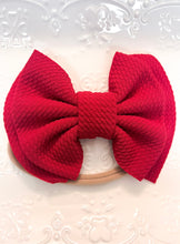 Load image into Gallery viewer, The Holly Bow Headband