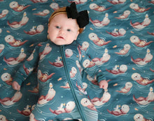 Load image into Gallery viewer, Slumberly Baby Footie - Made for each otter