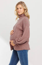 Load image into Gallery viewer, Maternity Turtle Neck