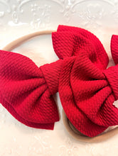 Load image into Gallery viewer, The Holly Bow Headband
