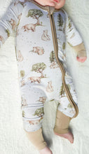 Load image into Gallery viewer, Slumberly Baby Footie - Snug as a cub