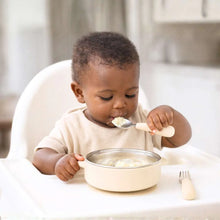 Load image into Gallery viewer, Stainless Steel Bowl &amp; Utensils