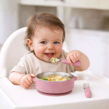 Load image into Gallery viewer, Stainless Steel Bowl &amp; Utensils