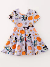 Load image into Gallery viewer, Cartoon Halloween Dress
