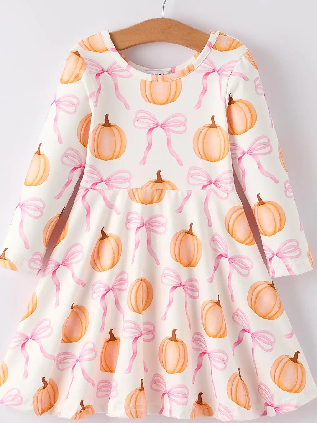 Pumpkin and Bows Dress