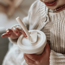Load image into Gallery viewer, Noüka’s Silicone Straw Cup 6oz