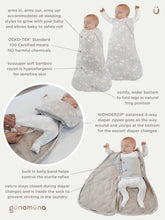 Load image into Gallery viewer, Gunamuna Swaddle Sac 1 TOG