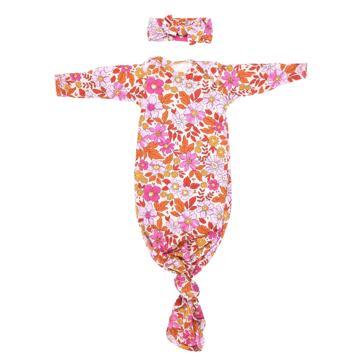 Baby Knotted Gown - Wild Child