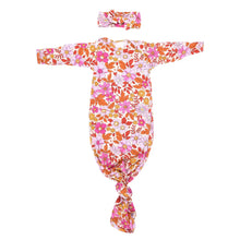 Load image into Gallery viewer, Baby Knotted Gown - Wild Child