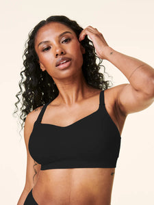 Intrigue Balconette Maternity & Nursing Bra - Pearl & Black
