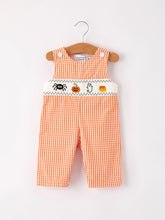 Load image into Gallery viewer, Baby Halloween Embroidered Romper