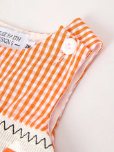 Load image into Gallery viewer, Baby Halloween Embroidered Romper
