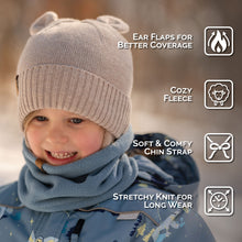 Load image into Gallery viewer, Preorder Jan and Jul Knit Bear Hat