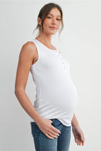 Load image into Gallery viewer, Essential Maternity &amp; Breastfeeding Snap Tank