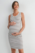 Load image into Gallery viewer, Essential Maternity &amp; Breastfeeding Snap Dress