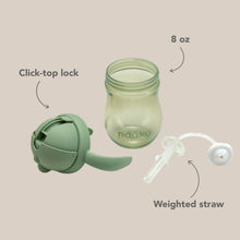 Load image into Gallery viewer, noüka Non-Spill Weighted Straw Cup 8 oz - Various Colours