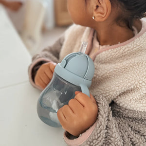 noüka Non-Spill Weighted Straw Cup 8 oz - Various Colours