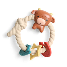Load image into Gallery viewer, Itzy Ritzy Rattle with Teething Rings