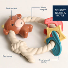 Load image into Gallery viewer, Itzy Ritzy Rattle with Teething Rings