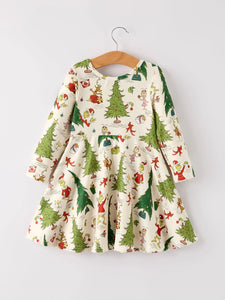 Mean One Big Kid Dress