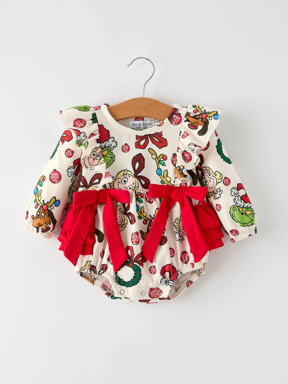 Grinchmas Baby Romper
