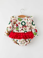 Load image into Gallery viewer, Grinchmas Baby Romper