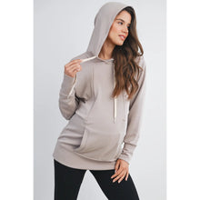 Load image into Gallery viewer, Maternity &amp; Nursing Hoodie - Taupe